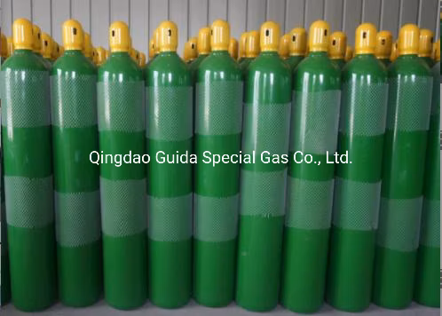 40L150bar 5.7mm ISO Tped Seamless Steel Industrial and Medical Oxygen Gas Cylinder